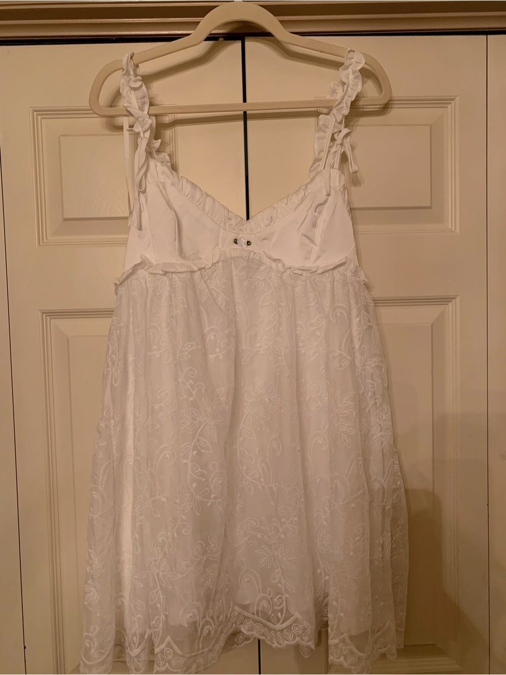 NWT B. right White Lace Babydoll Dress